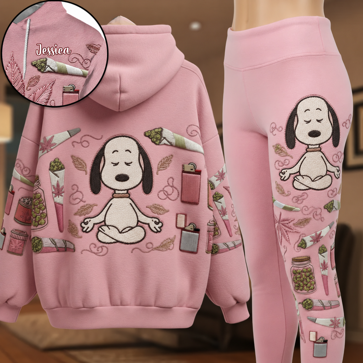 Personalized Hoodie Weed Lovers - SNP011026M1