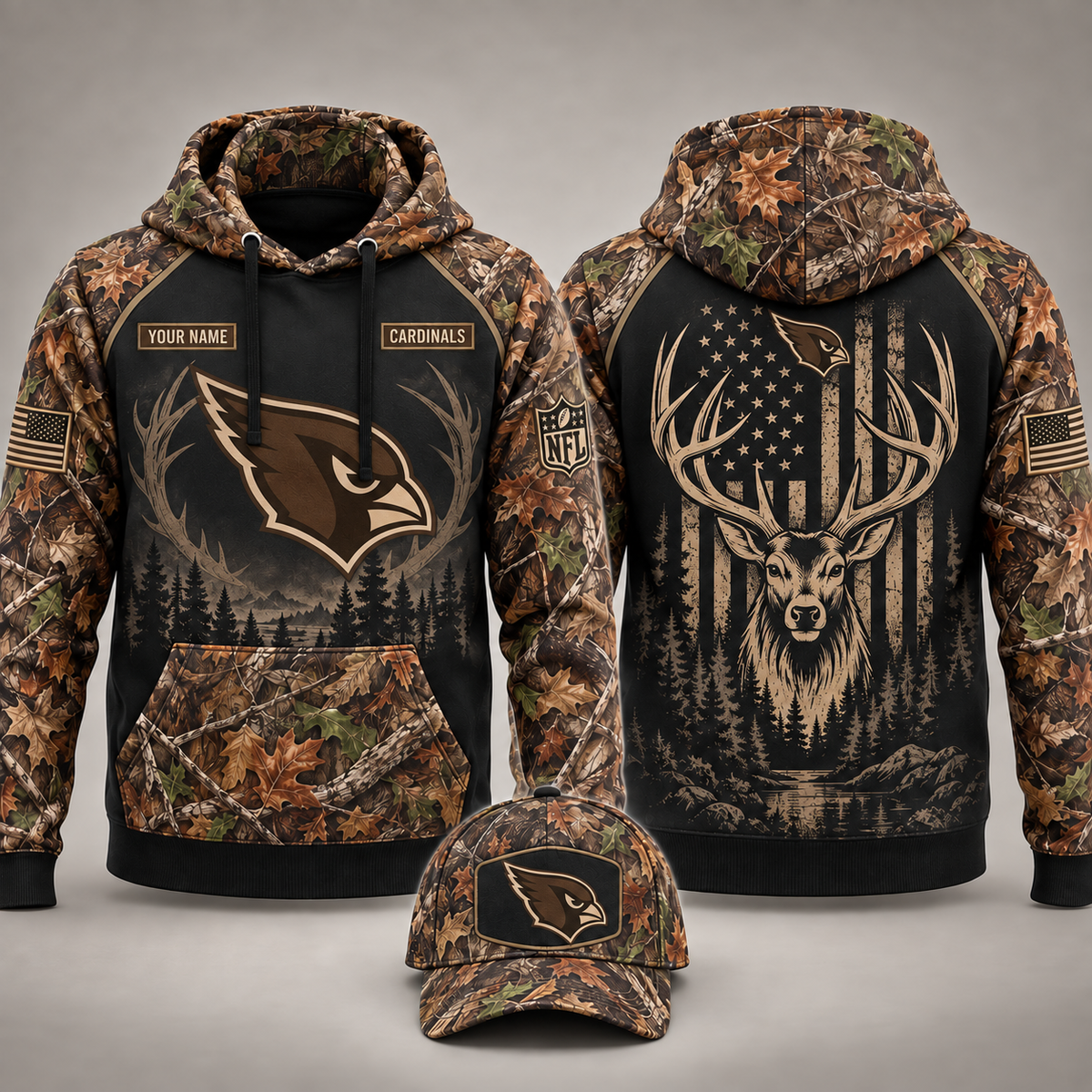 Cardinals x Hunting Limited Edition Hoodie - CDN230926M1