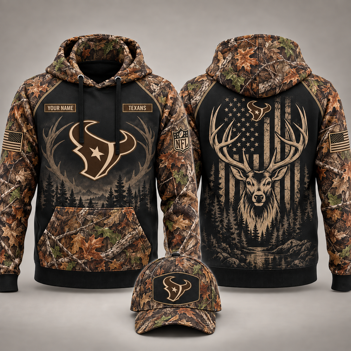Texans x Hunting Limited Edition Hoodie - TNX230926M1