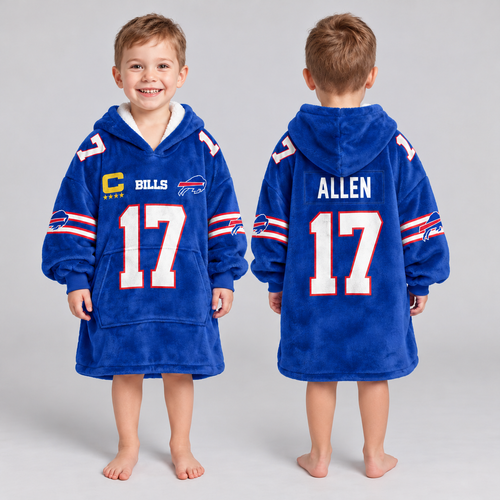 Bills Football! Unisex Blanket Hoodie - Bills0911