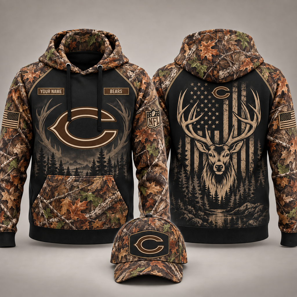 Bears x Hunting Limited Edition Hoodie - BEA230926M1
