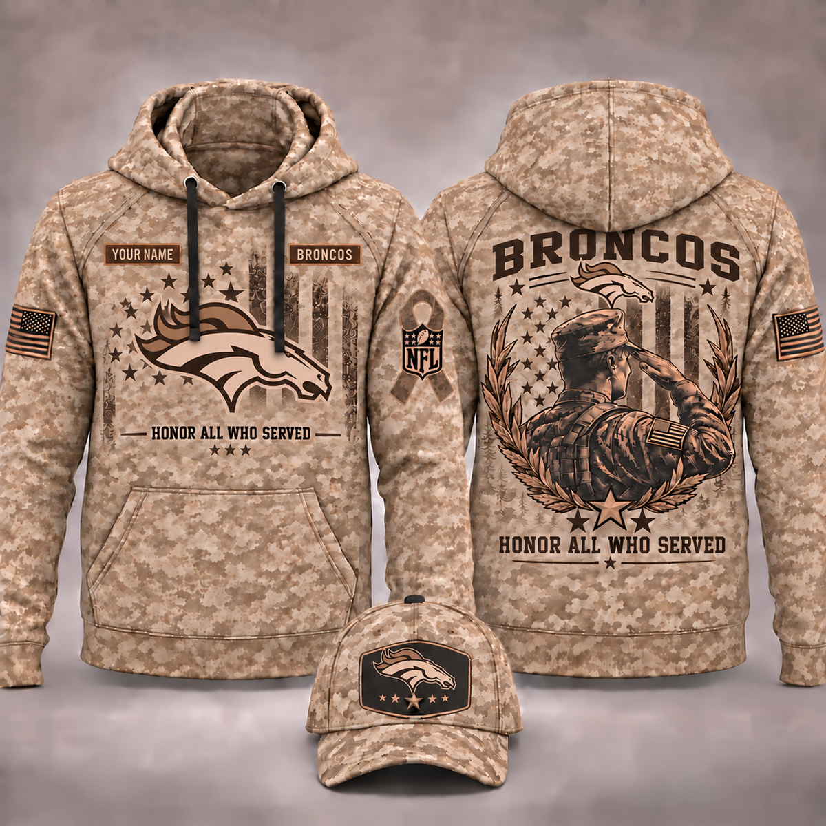 DBO x Veteran Day Limited Edition Personalized Hoodie - DBO280926M1