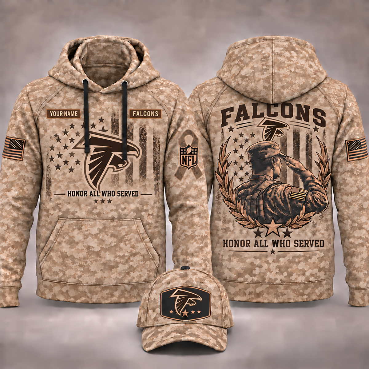 AFA x Veteran Day Limited Edition Personalized Hoodie - AFA280926M1