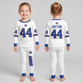Giants Football! Inspired Bamboo Two Piece Long Sleeve Pajama Set