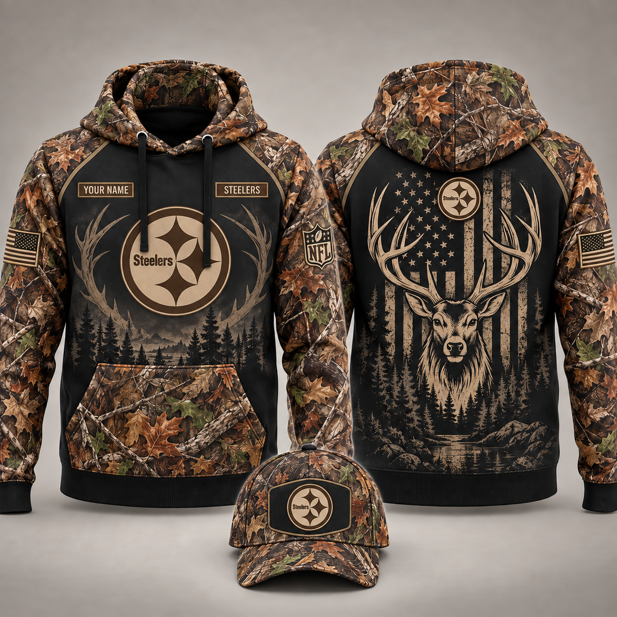 Steelers x Hunting Limited Edition Hoodie - STS230926M1