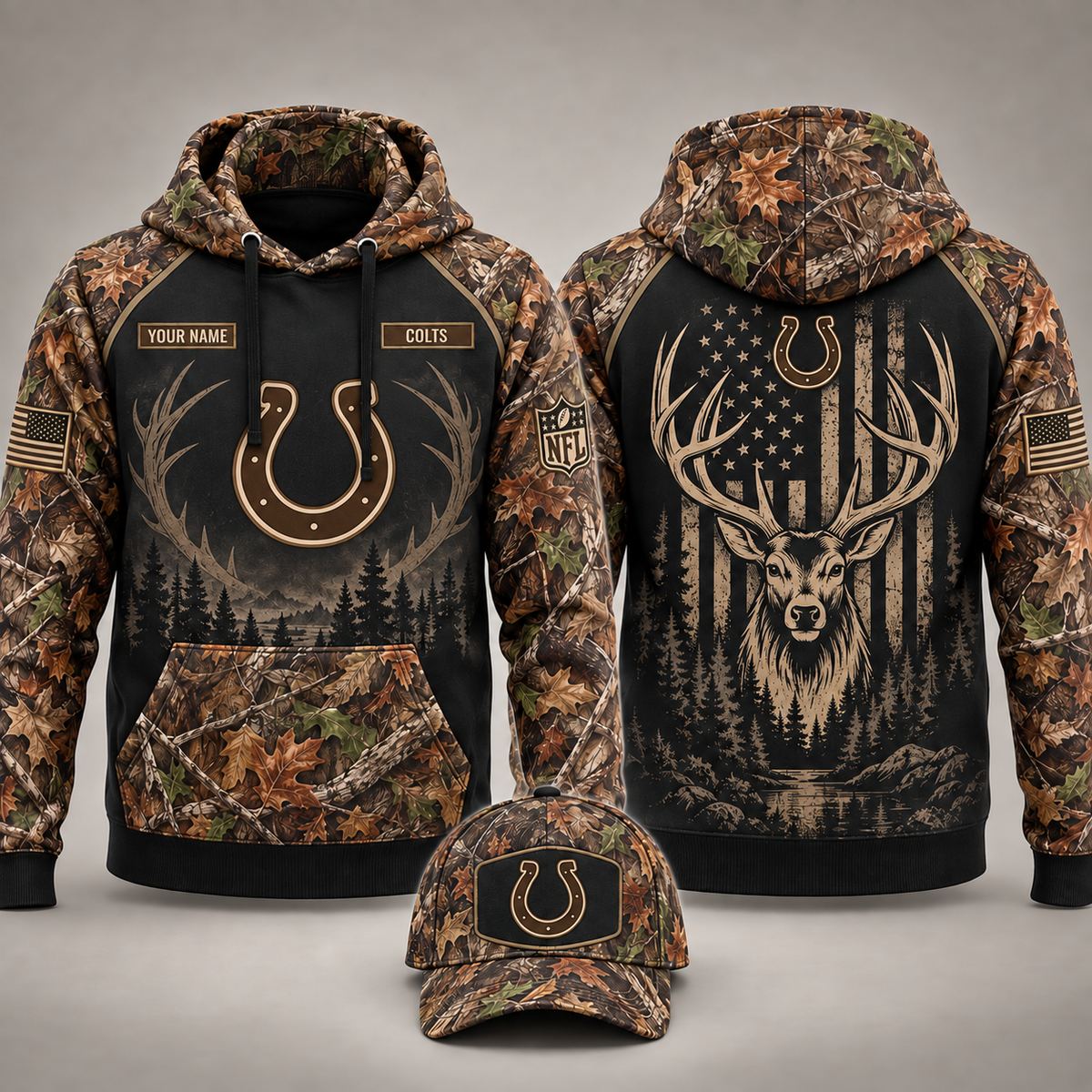 Colts x Hunting Limited Edition Hoodie - COL230926M1