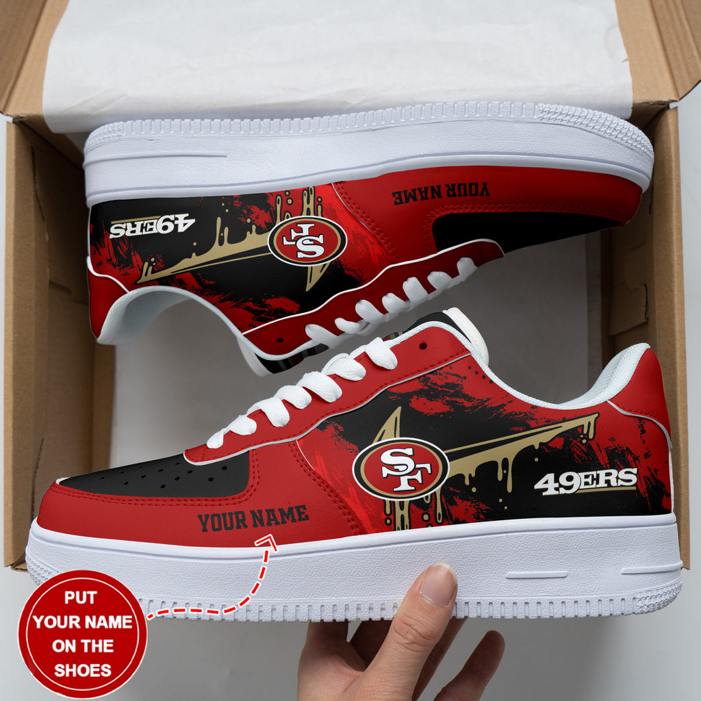 San Francisco 49ers Personalized AF1 Shoes BG231