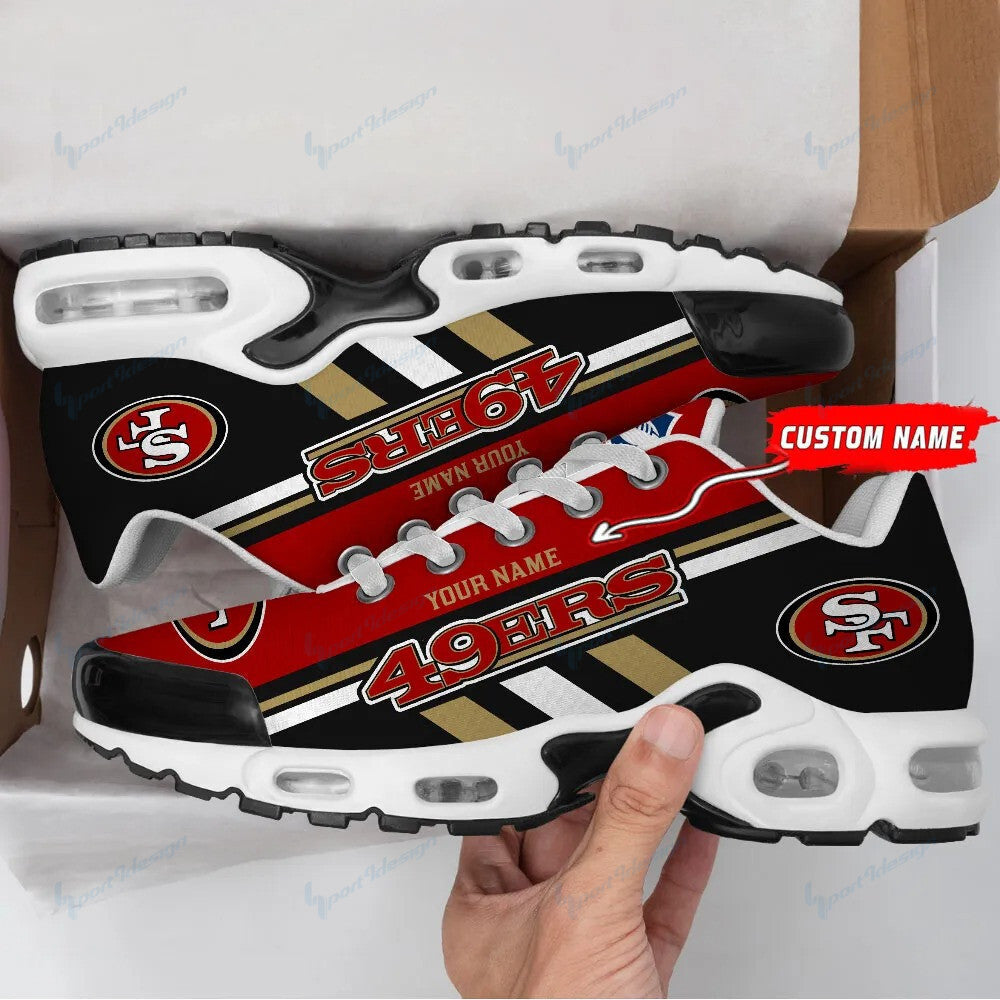 San Francisco 49ers Personalized Plus  Sneakers BG75