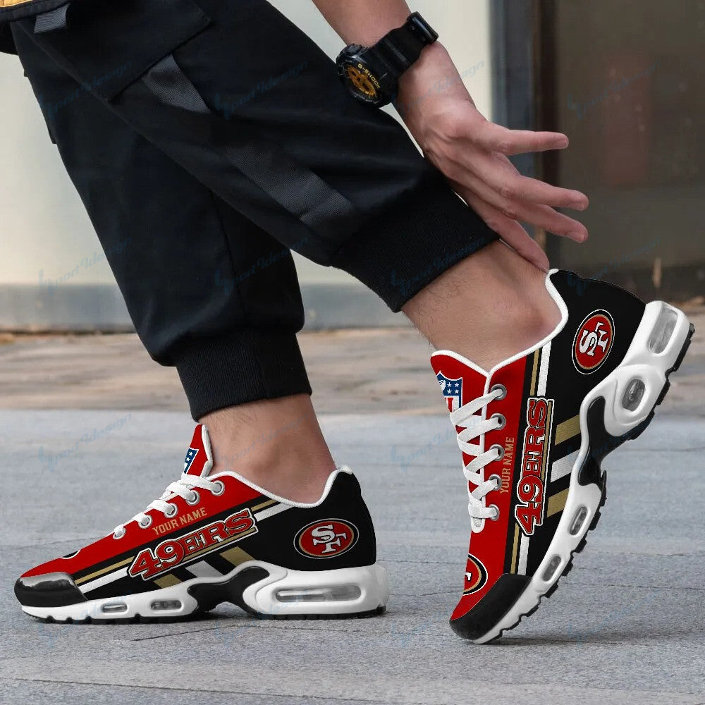 San Francisco 49ers Personalized Plus  Sneakers BG75