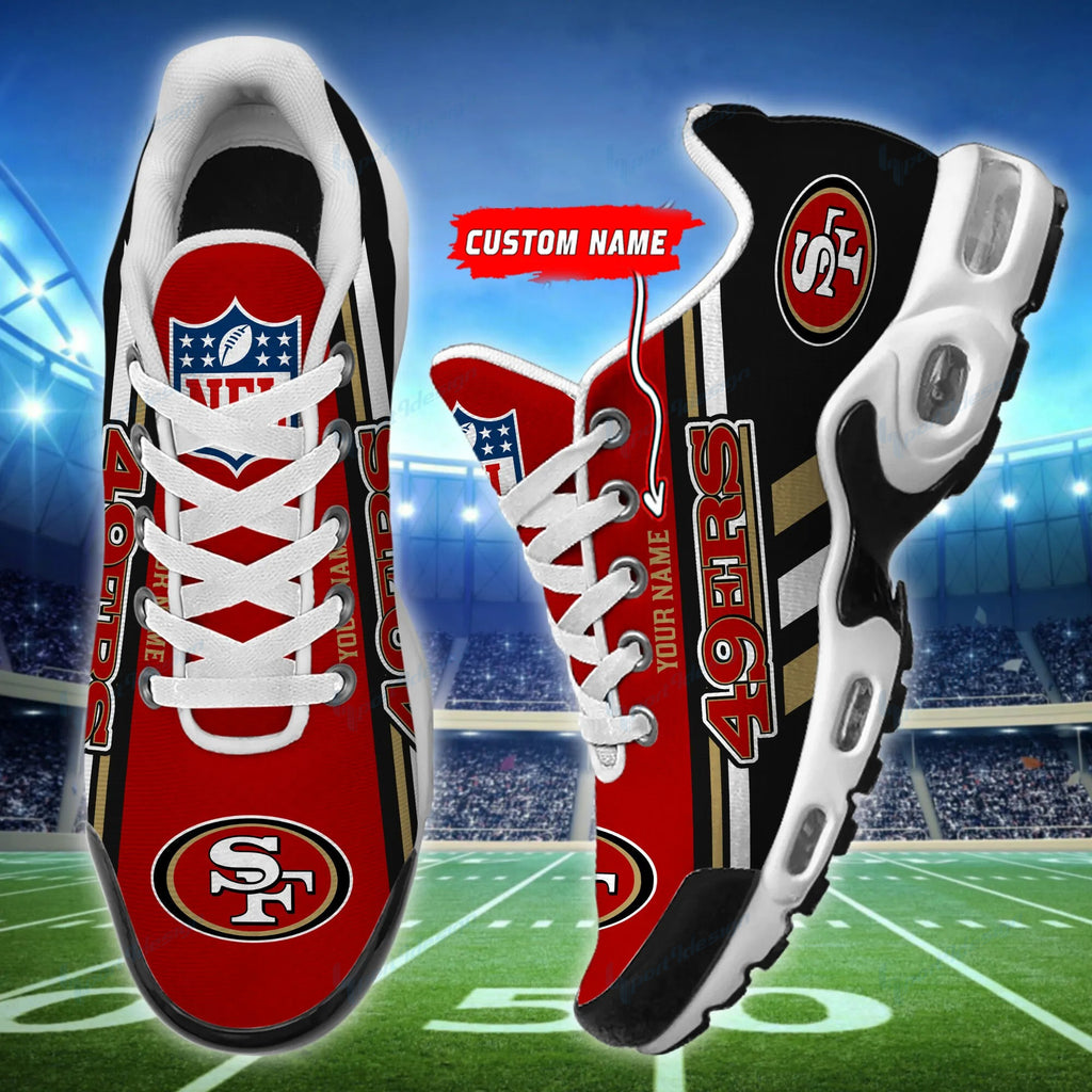 San Francisco 49ers Personalized Plus  Sneakers BG75