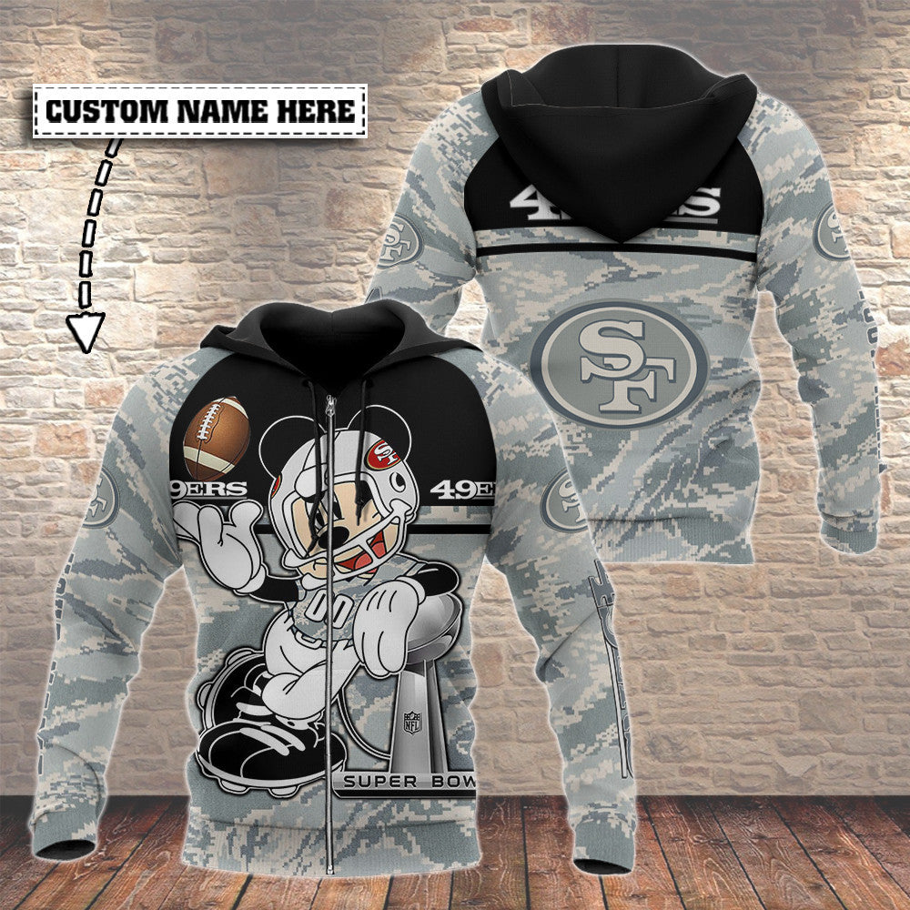 San Francisco 49ers Personalized Personalized Hoodie BB280