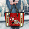 San Francisco 49ers Women Leather Tote Hand Bag BB38