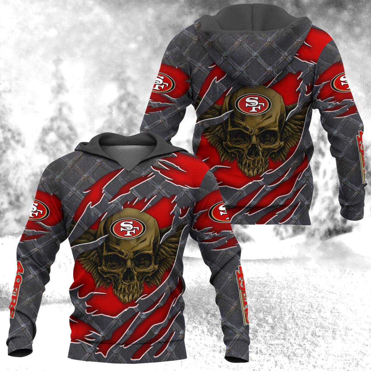 NFL San Francisco 49ers Hoodie 3D Nicegift 3HON6Z3