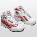 Kansas City Chiefs Air JD13 Sneakers 485