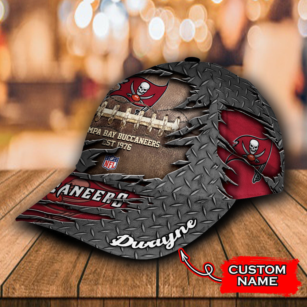 NFL Tampa Bay Buccaneers (Your Name) Classic Cap Nicegift 3DCP6M6