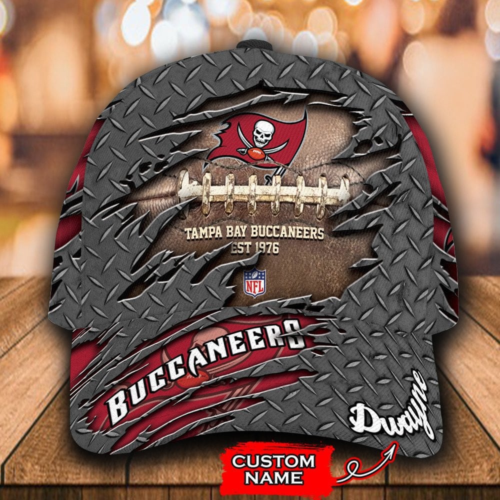 NFL Tampa Bay Buccaneers (Your Name) Classic Cap Nicegift 3DCP6M6