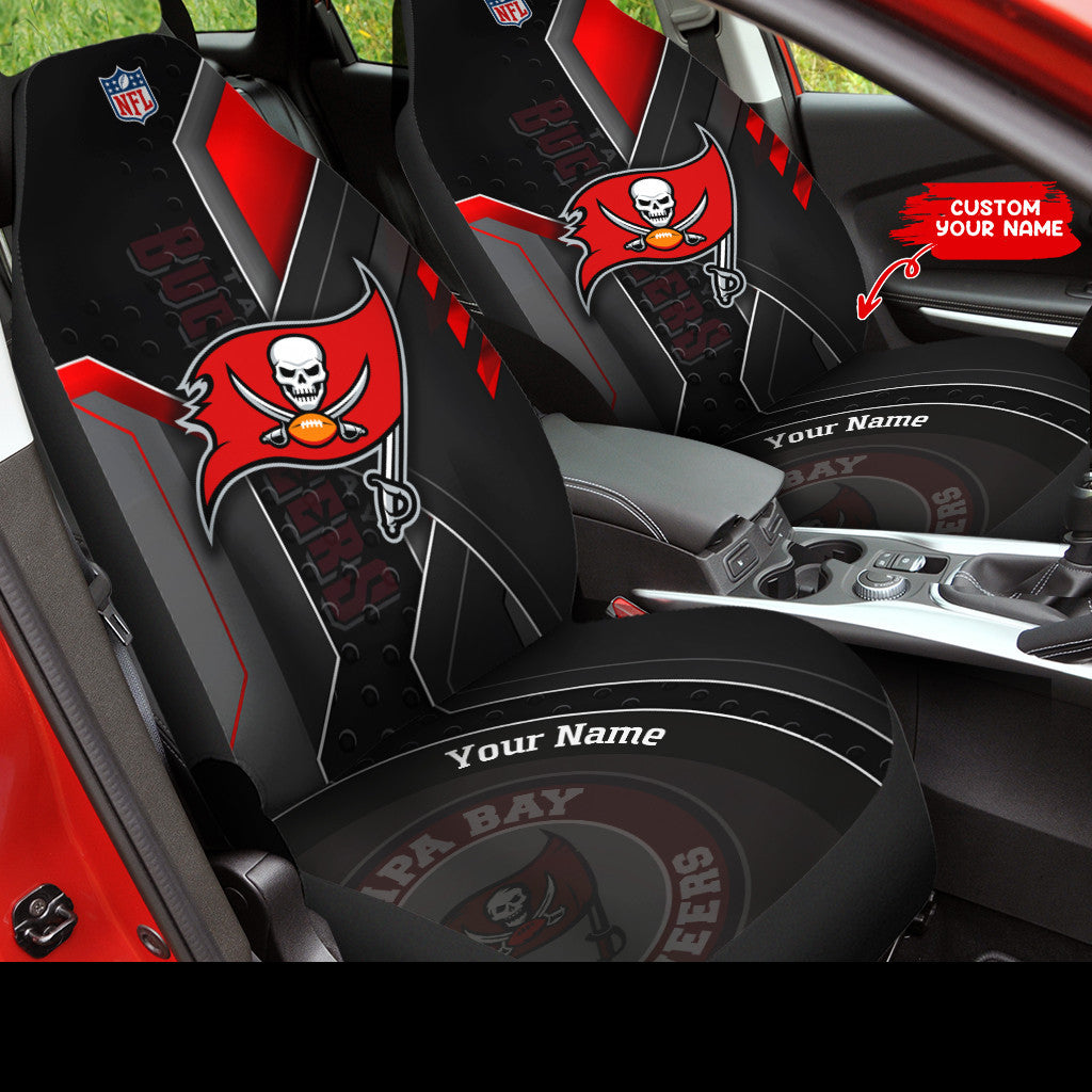 Tampa Bay Buccaneers Personalized Car Seat Covers BGCSC629
