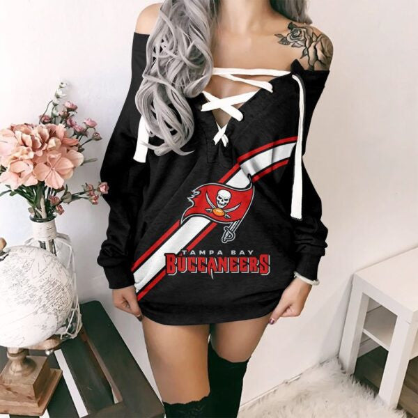 Tampa Bay Buccaneers LaceUp Sweatshirt 41