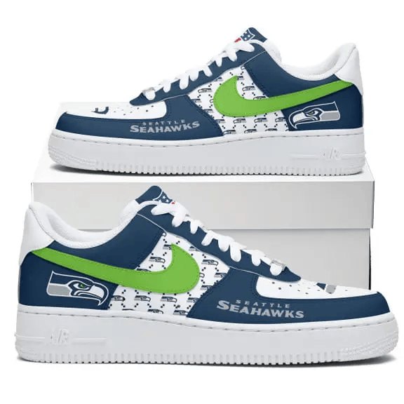 Seattle Seahawks Personalized AF1 Shoes BGAF1S491