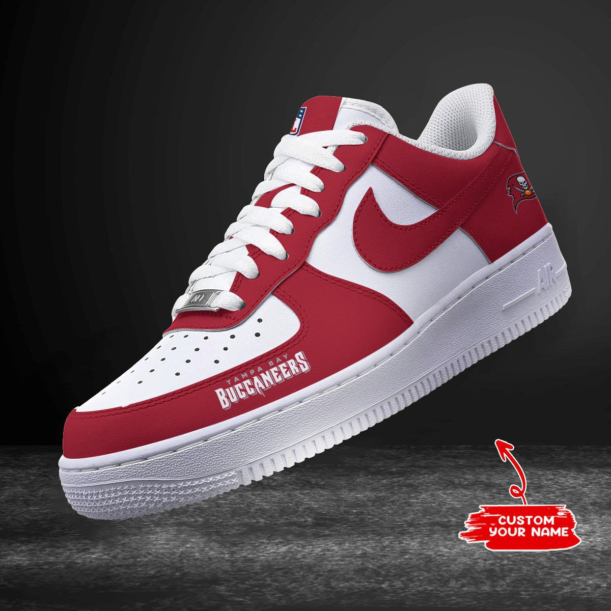 Tampa Bay Buccaneers Personalized AF1 Shoes 1408 BGAF1S463