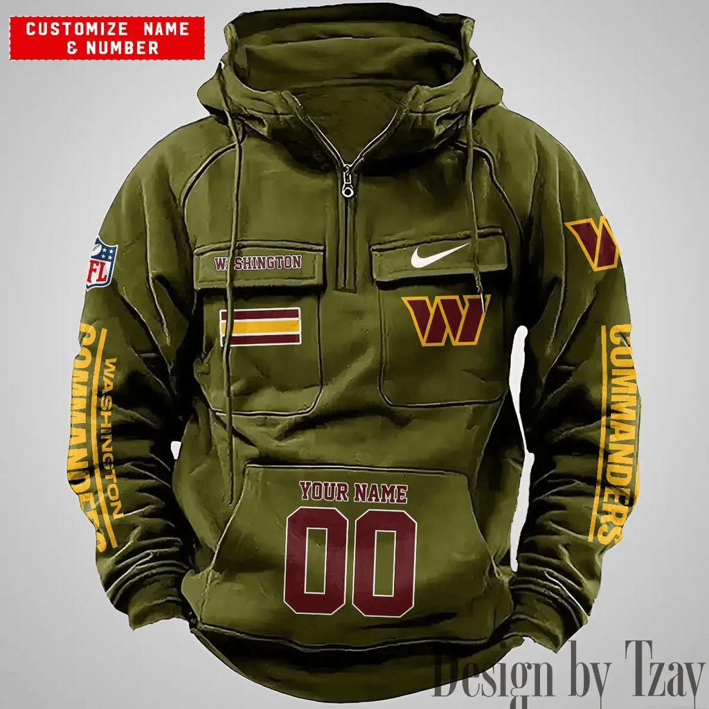 Washington Commanders Vintage Men Hoodie DV2 AZVMHD411