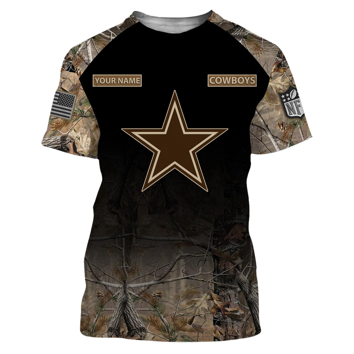 Dallas Cowboys All Over Printed T-shirt Sweatshirt Hoodie Joggers AZHD009