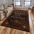Rug Living Room Floor Decor Fan Gifts Houston Texans DMHF2871