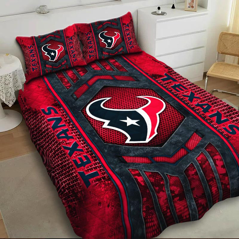 Quilts Bedroom Decor Fan Gifts Houston Texans DMHG0904 Multicolor