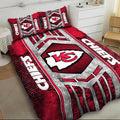 Quilts Bedroom Decor Fan Gifts Kansas City Chiefs DMHG0907 Multicolor