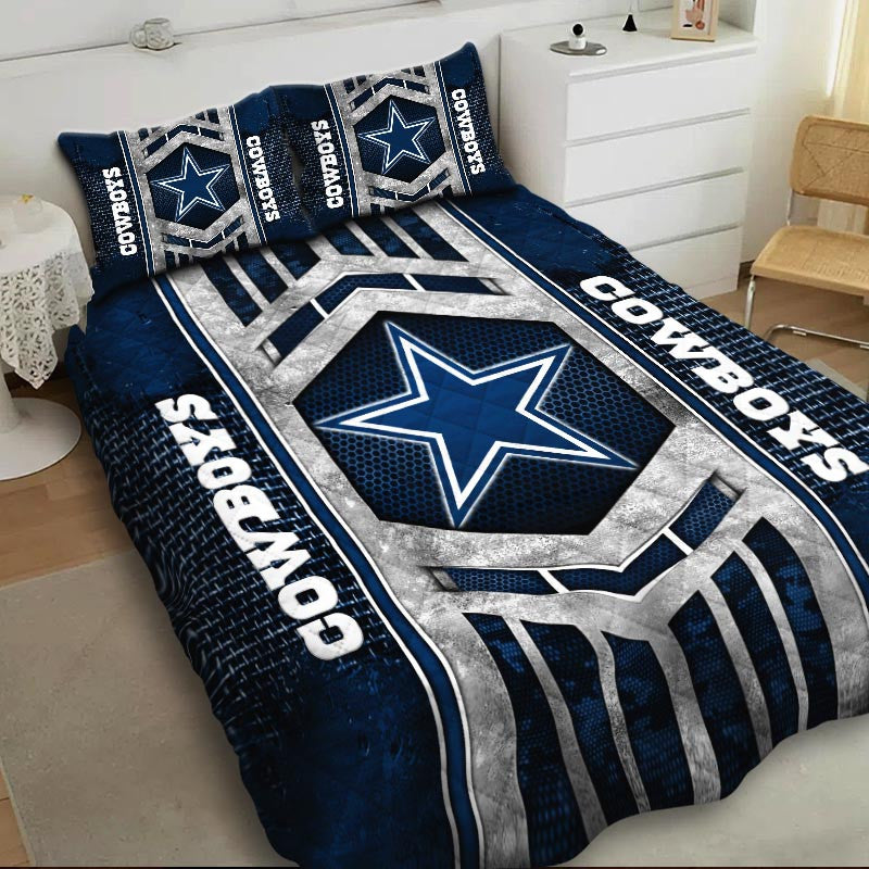 Quilts Bedroom Decor Fan Gifts Dallas Cowboys DMHG0900 Multicolor