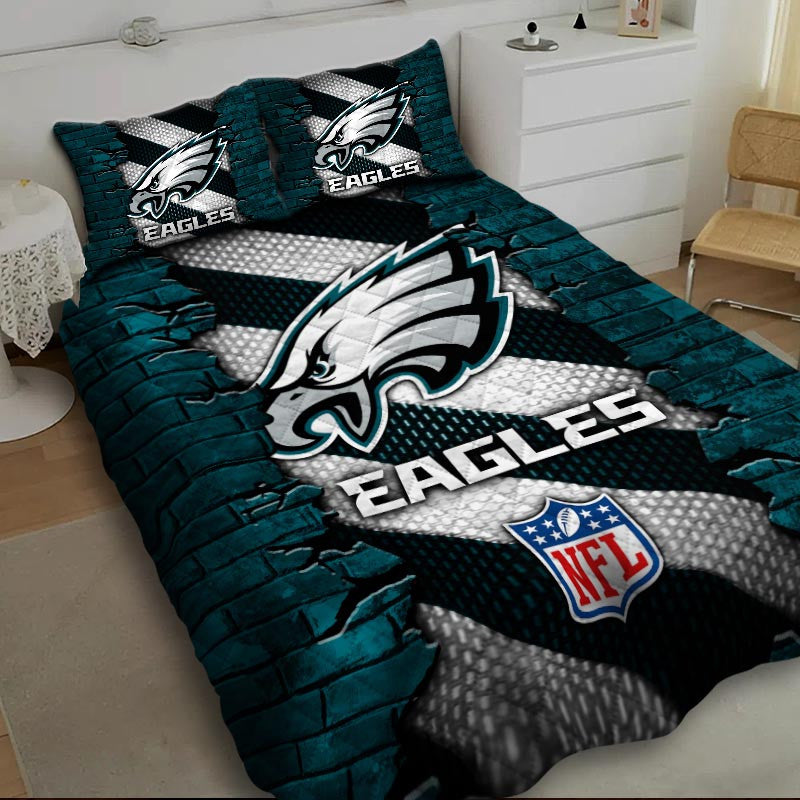 Quilts Bedroom Decor Fan Gifts Philadelphia Eagles DMHG0672 Multicolor
