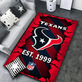Rug Living Room Floor Decor Fan Gifts Houston Texans DMHF1078