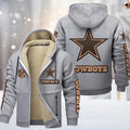 Dallas Cowboys DMTZ0846 Premium Sherpa-Lined Winter Hoodie – Personalized Edition