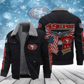 San Francisco 49ers VITCJ100 Men’s Thickened Corduroy Jacket