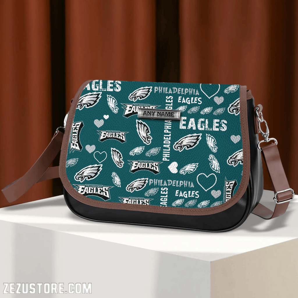 Philadelphia Eagles NFL M01 Leather Bag ANZM01LB026