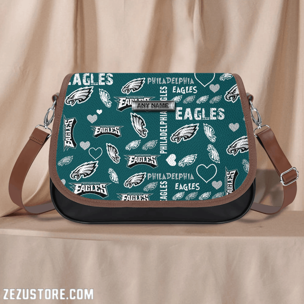 Philadelphia Eagles NFL M01 Leather Bag ANZM01LB026