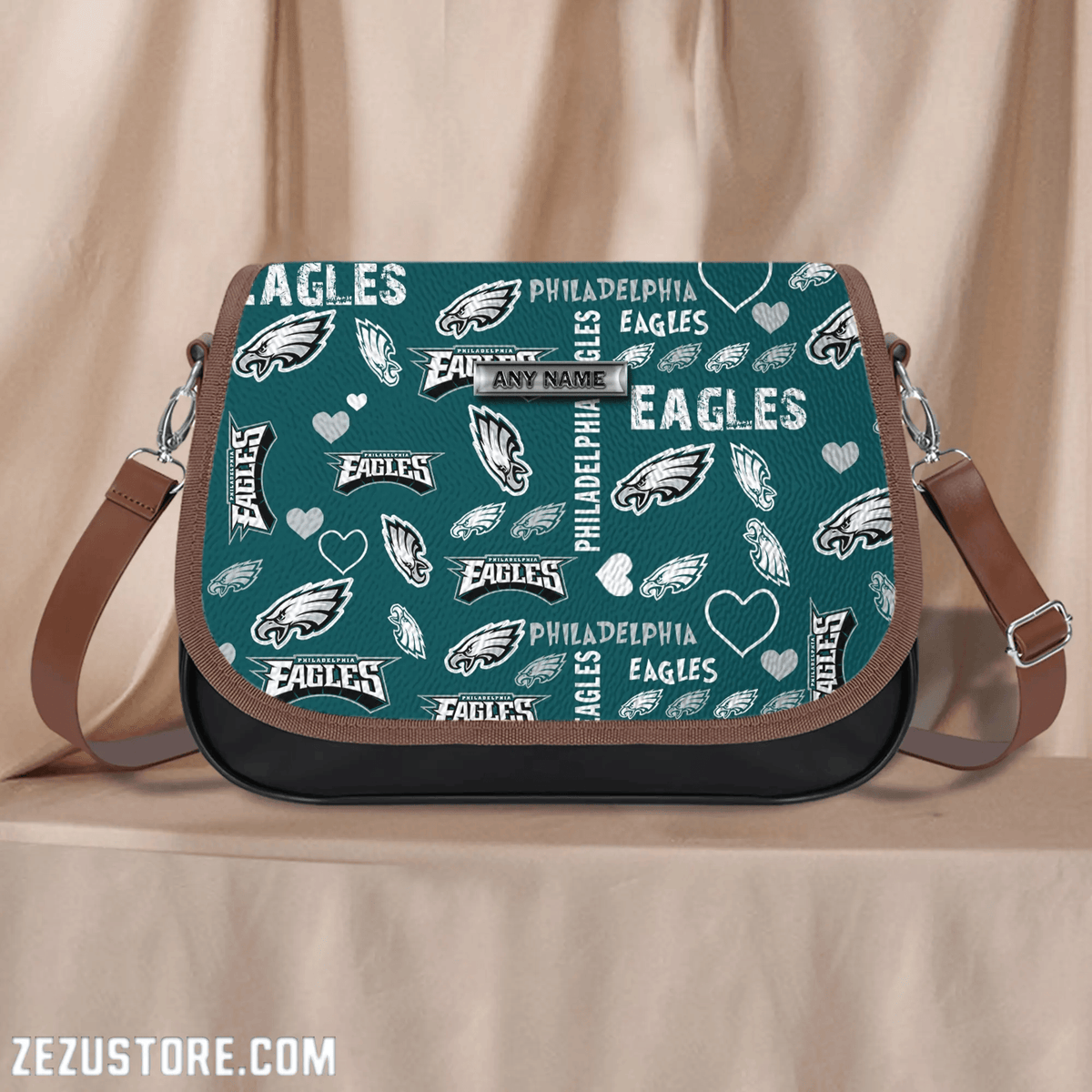 Philadelphia Eagles NFL M01 Leather Bag ANZM01LB026