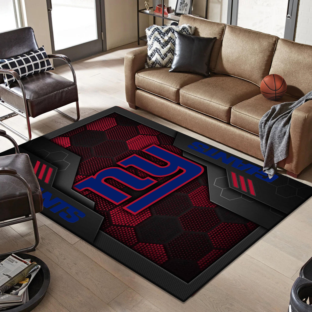 Rug Living Room Floor Decor Fan Gifts New York Giants DMHF5323