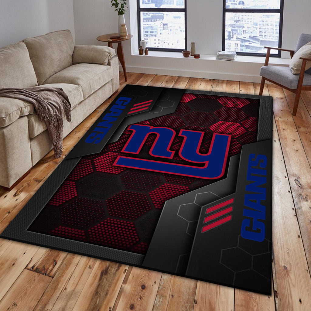 Rug Living Room Floor Decor Fan Gifts New York Giants DMHF5323