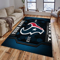 Rug Living Room Floor Decor Fan Gifts Houston Texans VITG2012