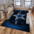 Rug Living Room Floor Decor Fan Gifts Dallas Cowboys VITG2008