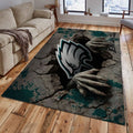Rug Living Room Floor Decor Fan Gifts Philadelphia Eagles VITG2456