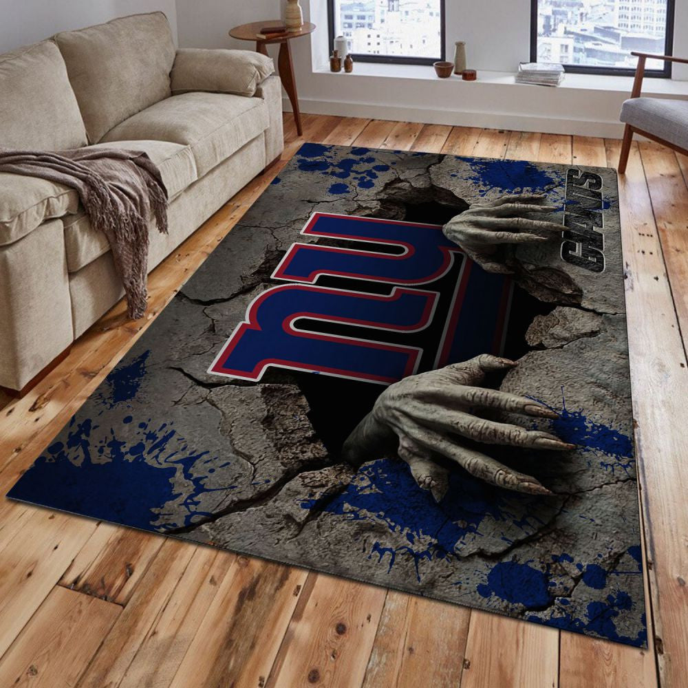 Rug Living Room Floor Decor Fan Gifts New York Giants VITG2454