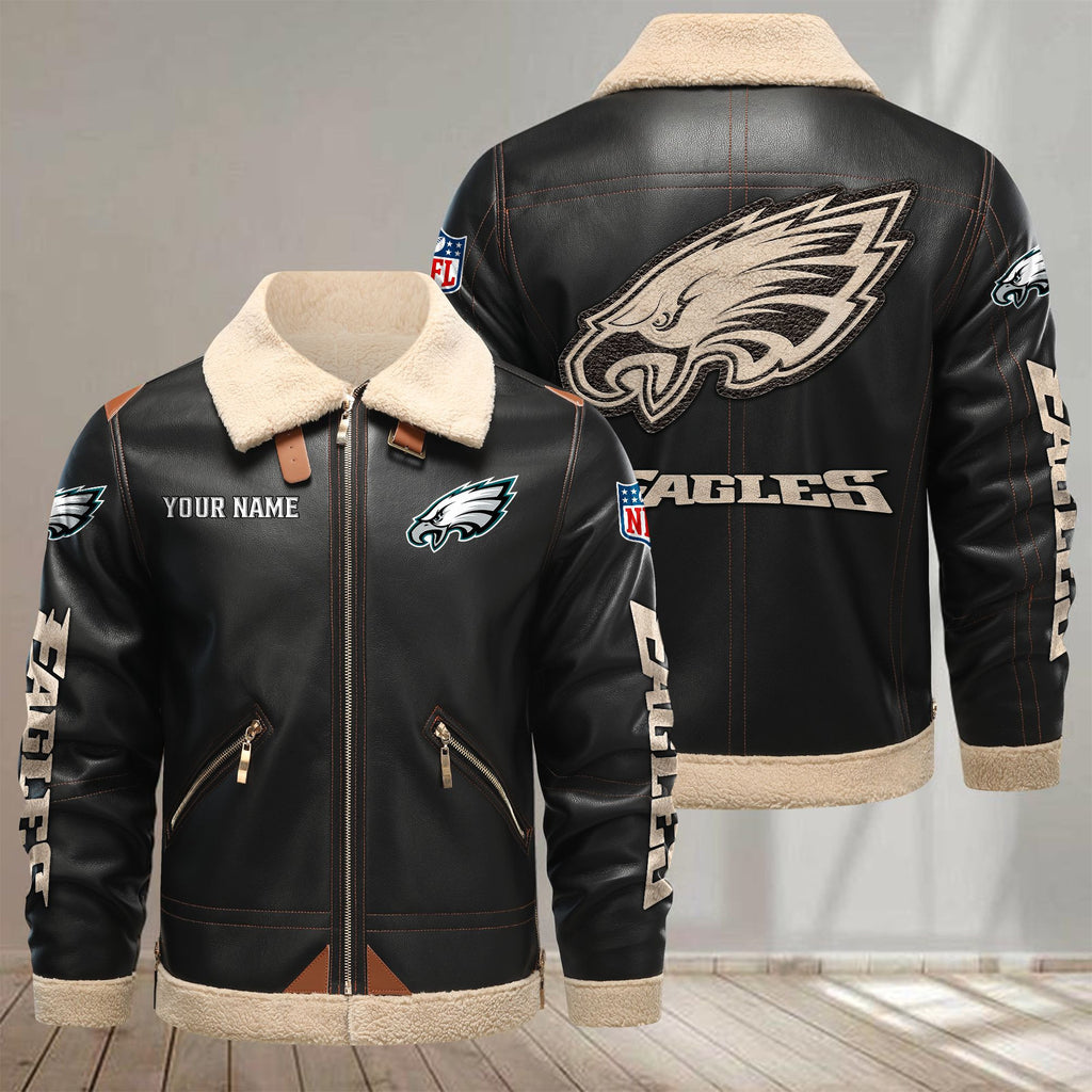 Philadelphia Eagles VITPL096 Leather Jacket – Premium & Ultra-Thick Leather Jacket