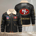 San Francisco 49ers DMLK1155 Leather Jacket – Premium & Ultra-Thick Leather Jacket