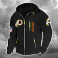 Washington Redskins DMCD0684 Hooded Cardigan Jacket