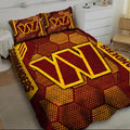 Quilts Bedroom Decor Fan Gifts Washington Commanders DMHG0989 Multicolor