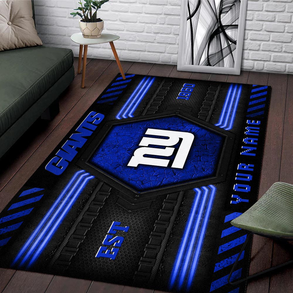 Rug Living Room Floor Decor Fan Gifts New York Giants WRUG20238