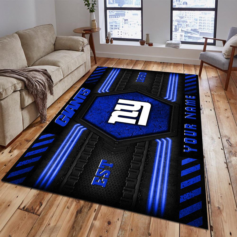 Rug Living Room Floor Decor Fan Gifts New York Giants WRUG20238