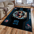 Rug Living Room Floor Decor Fan Gifts Houston Texans VITG2474